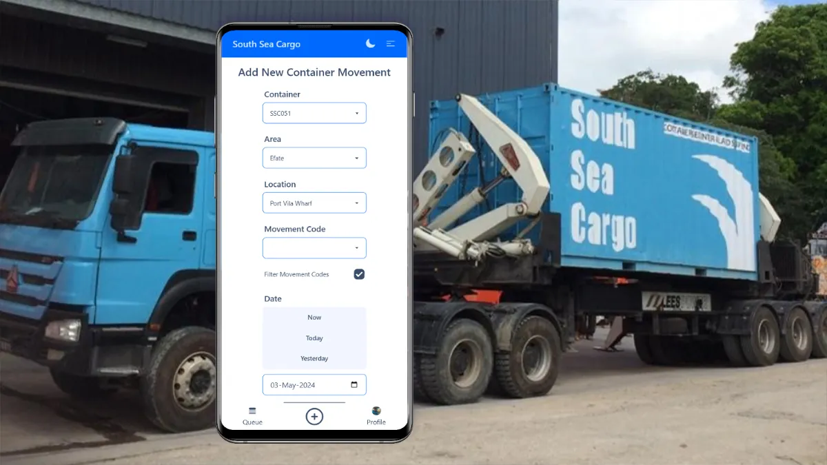 South Sea Cargo Driver's App